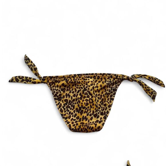 Victorias Secret hot Cheetah print bikini with tie bottoms and top - Picture 4 of 8